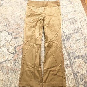 Express Design Studio Editor Pants Gold 6